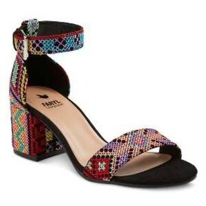 Farylrobin Multicolor Patterned Sandals